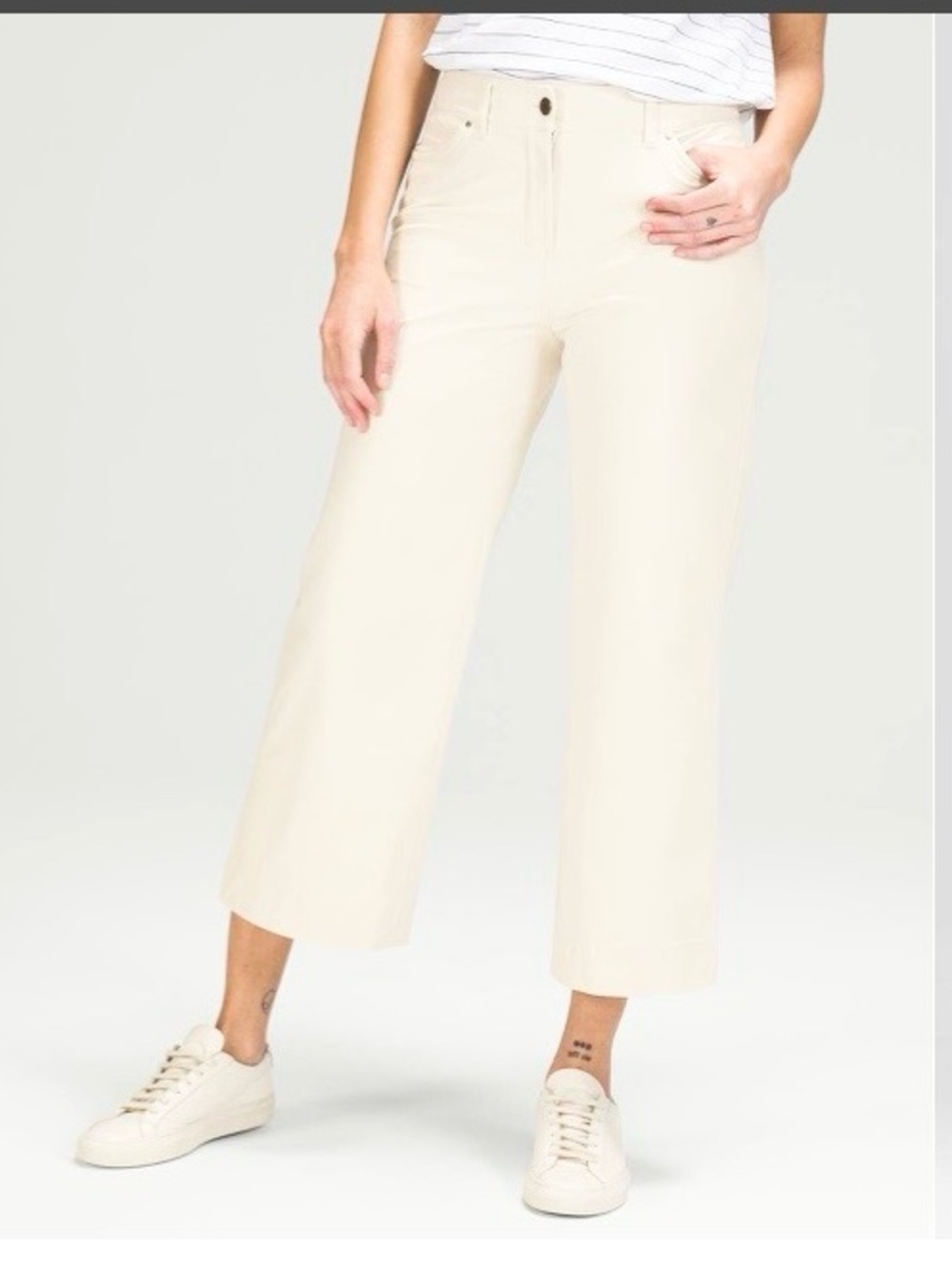 Lululemon Athletica | City Sleek 5 Pocket Wide Leg 7/8 Length Pant